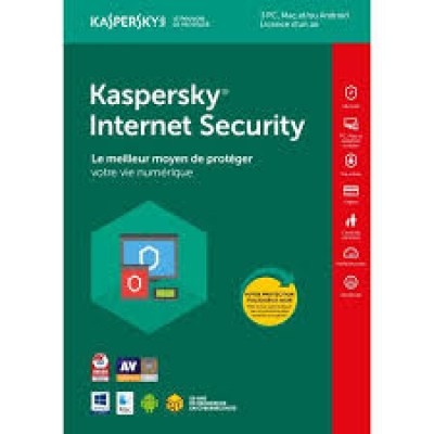 KASPERSKY Internet Security- 1 POSTE/1 AN